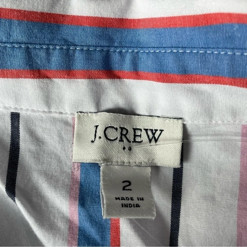 New! J. Crew Short-sleeve belted shirtdress nwt 18994